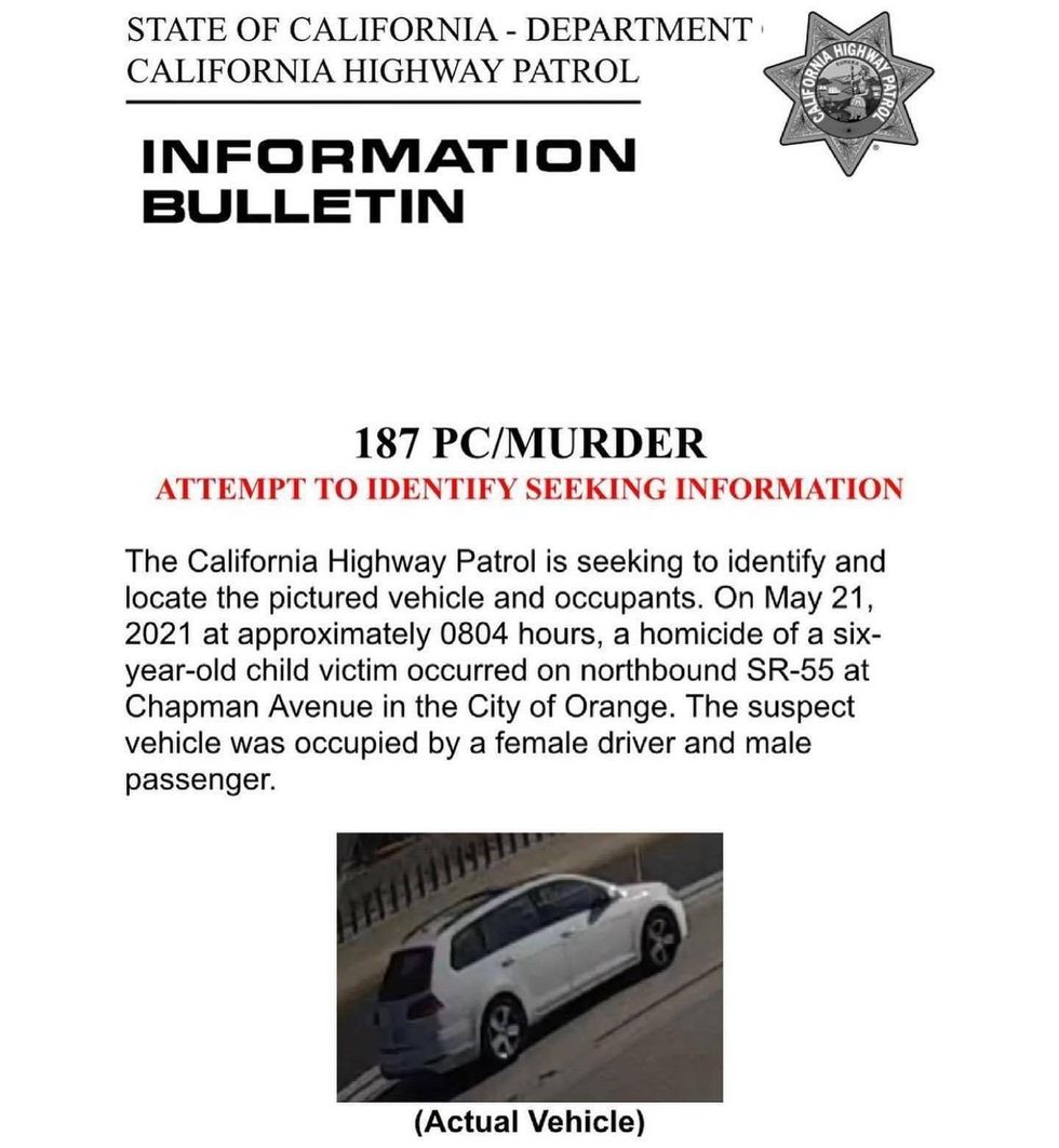 CHP Riverside Information Bulletin