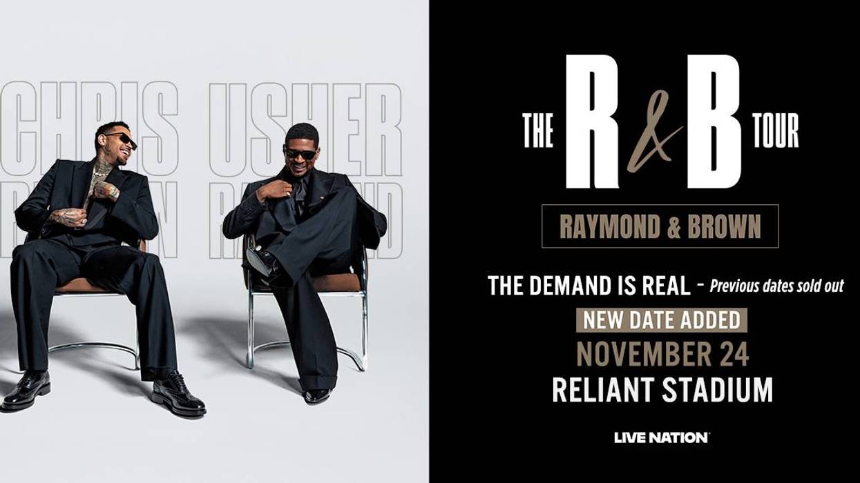 Chris Brown & Usher R&B Tour promo. New date added: Nov 24 at Reliant Stadium.