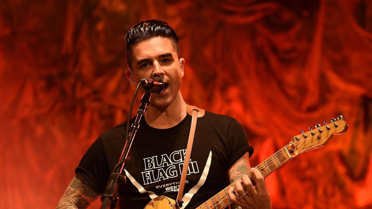 Chris Carrabba of Dashboard Confessional