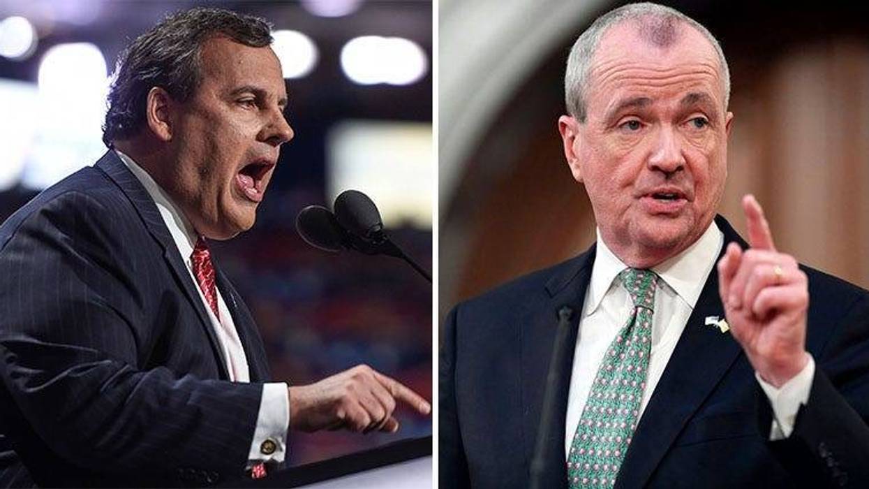 Chris Christie and Phil Murphy