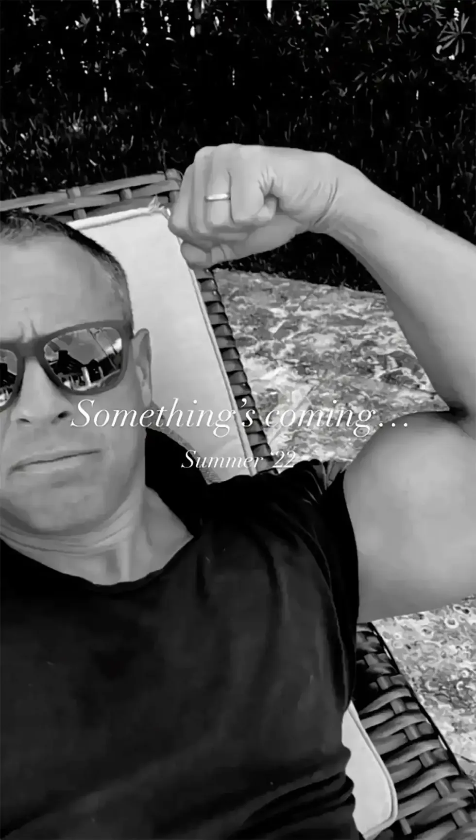 Chris Cuomo posted this selfie on July 8, 2022.