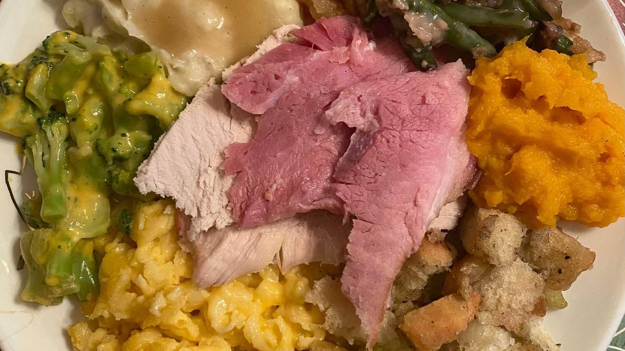 Chris Konya Thanksgiving Plate