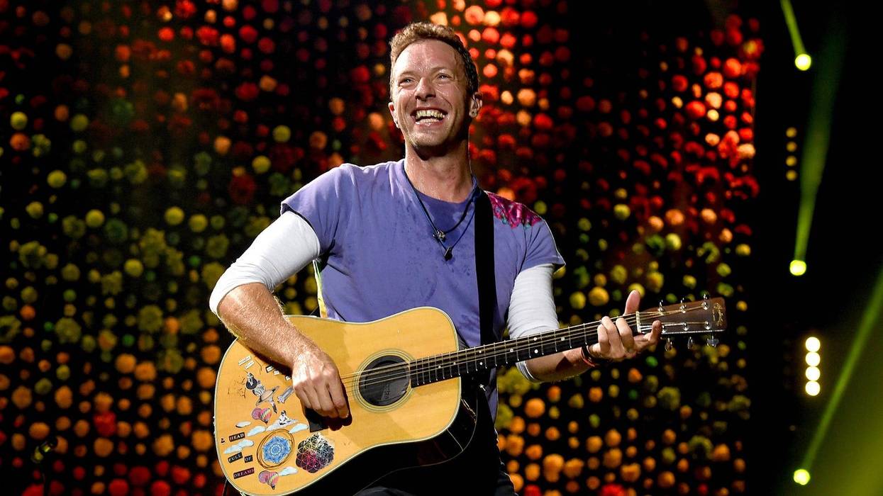 Chris Martin of Coldplay