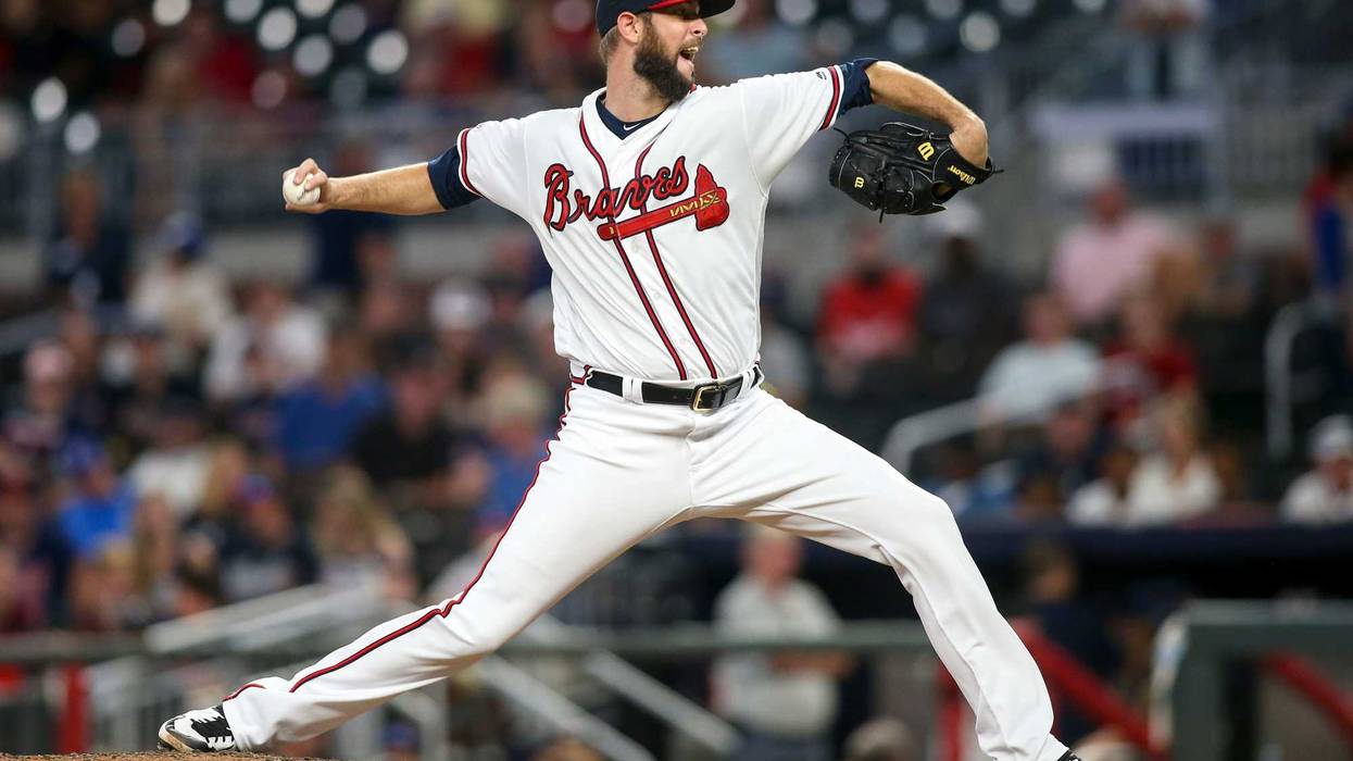 Chris Martin, one of three relievers the Braves added at the trade deadline