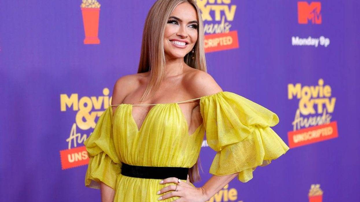 Chrishell Stause attends the 2021 MTV Movie & TV Awards: UNSCRIPTED in Los Angeles, California.
