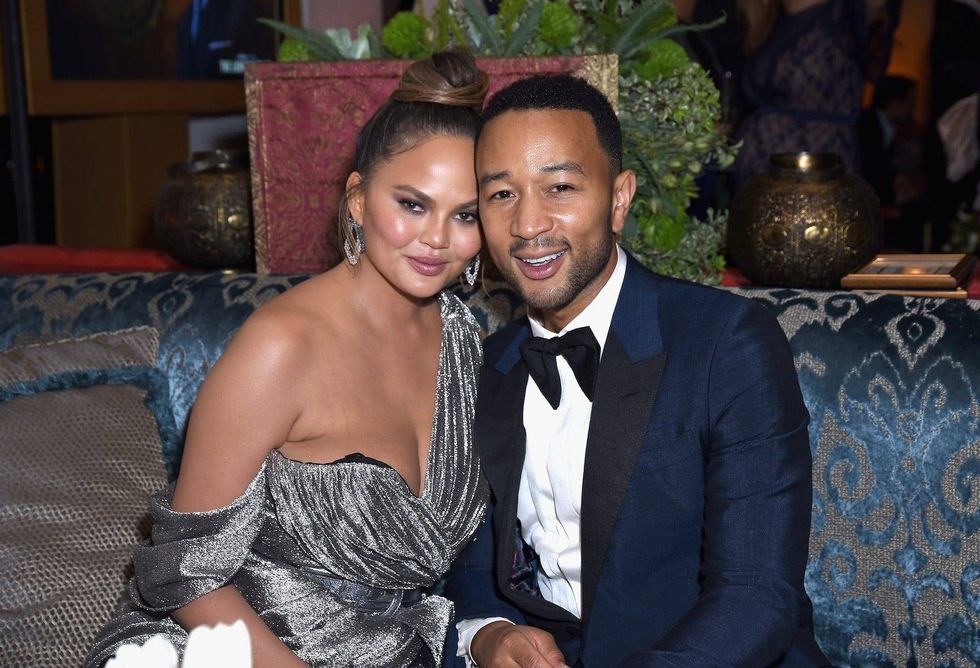 Chrissy Teigen and John Legend share cutest photos of their kids from vow renewal ceremony