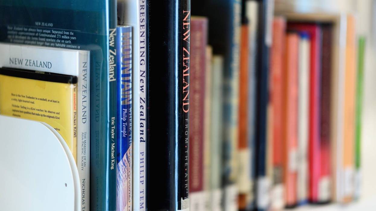 CHRISTCHURCH, NEW ZEALAND - OCTOBER 12: Books line the shelves during the official opening of the new Christchurch central library, Turanga, on October 12, 2018 in Christchurch, New Zealand.