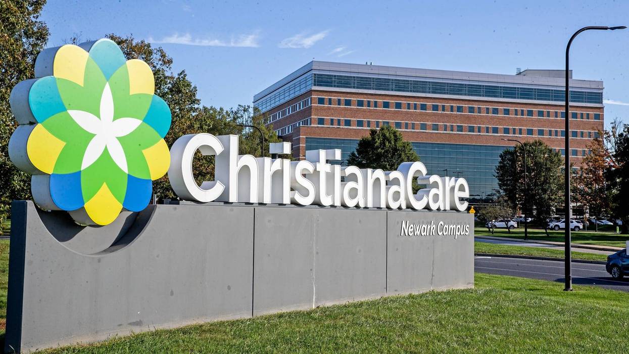 ChristianaCare's campus in Newark, Delaware.