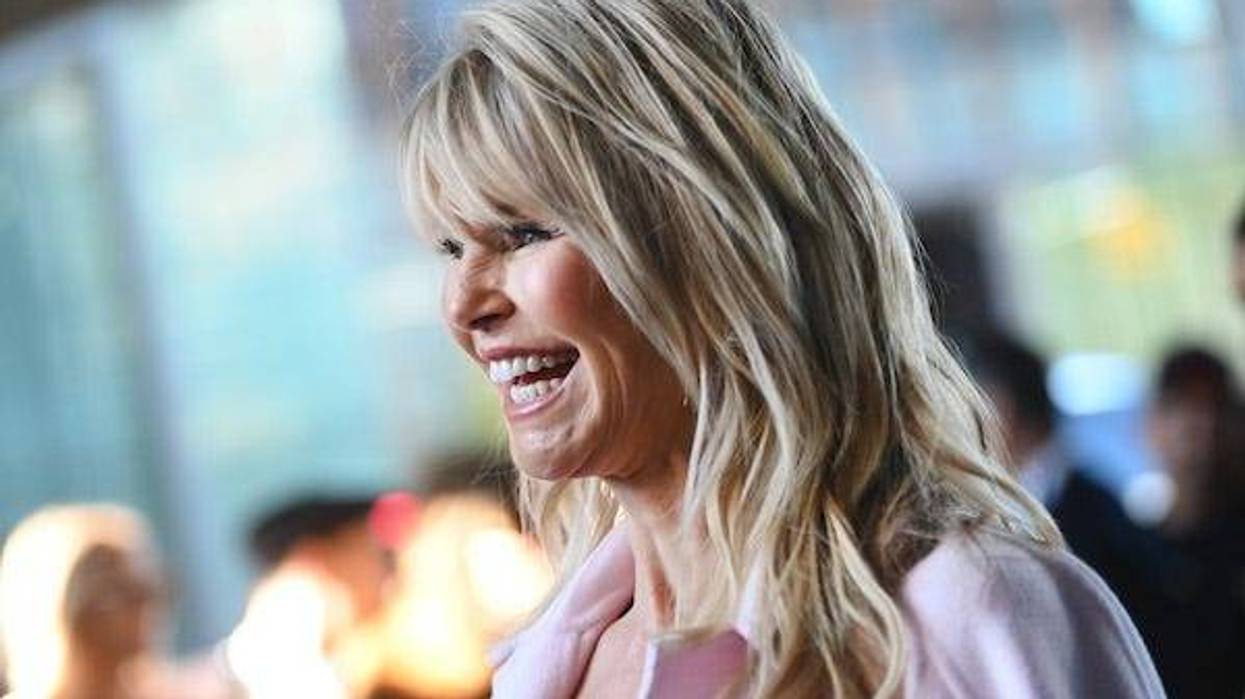 Christie Brinkley attends the Michael Kors SS23 Show at Highline Stages in New York, NY, September 14, 2022