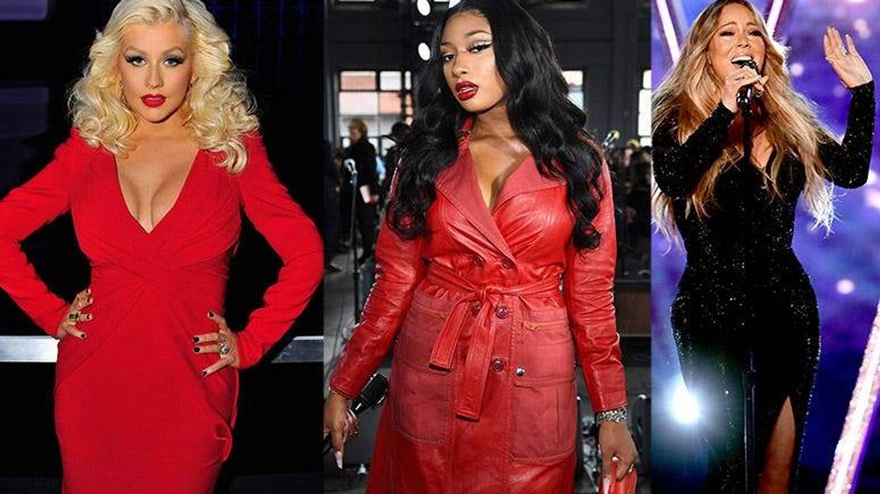 Christina Aguliera, Megan Thee Stallion, Mariah Carey