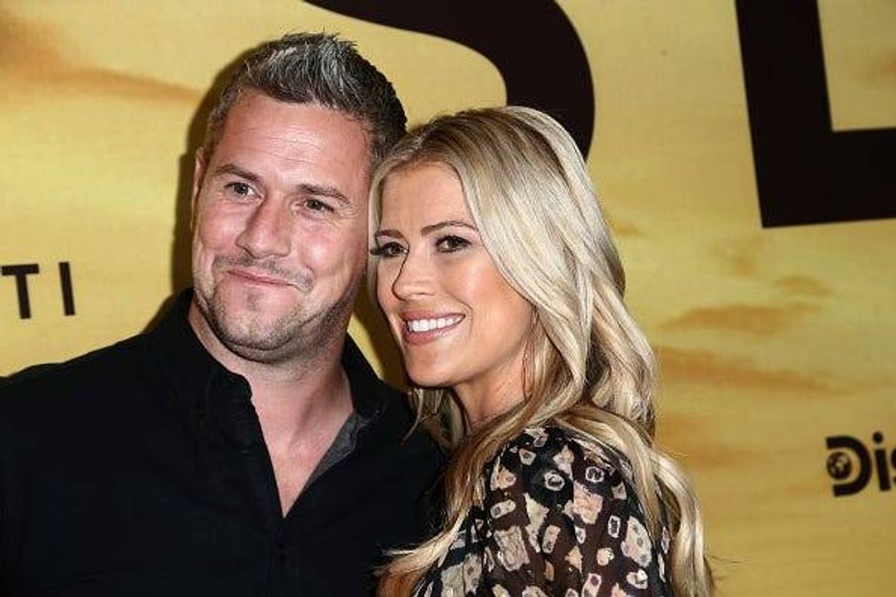Christina Anstead and Ant Anstead attend the Los Angeles Special Screening Of Discovery