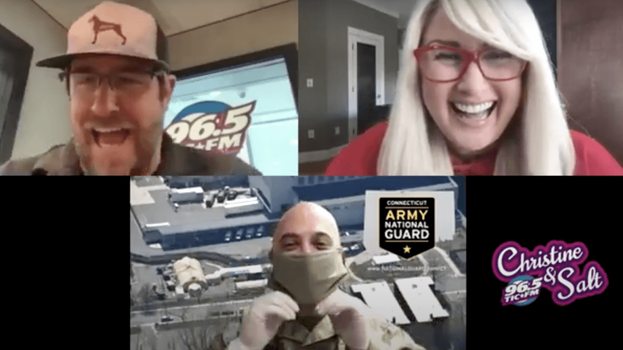 Christine and Salt try to join the CT Army National Guard