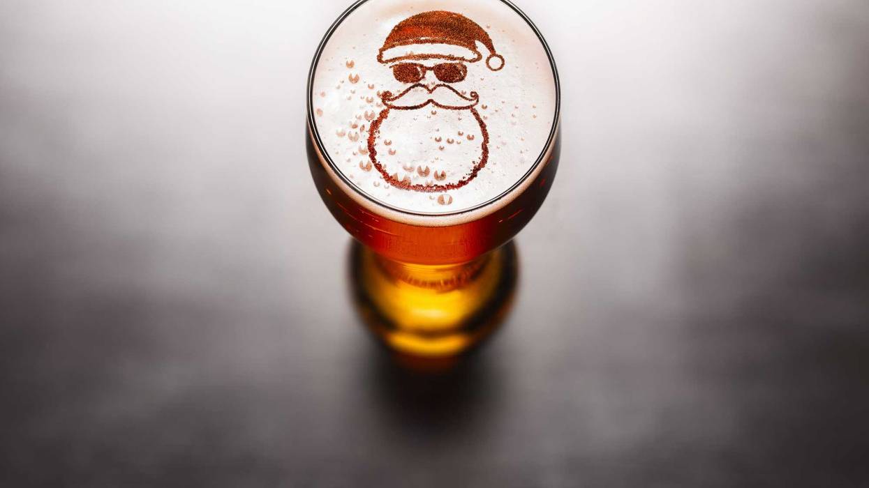 Christmas, Beer, Santa