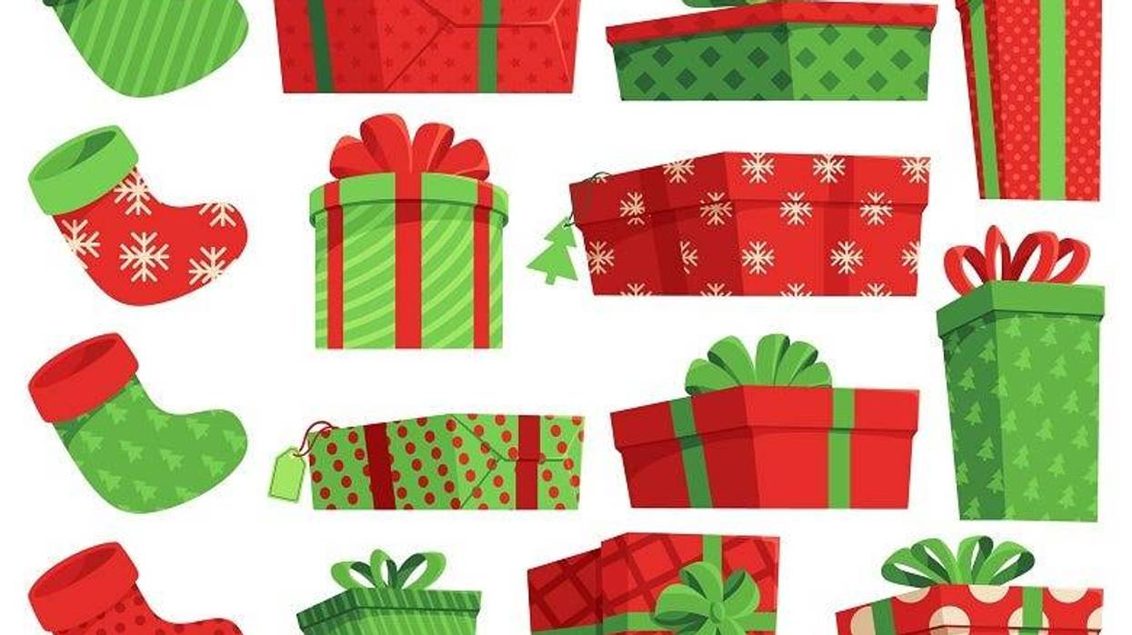 Christmas gifts graphic