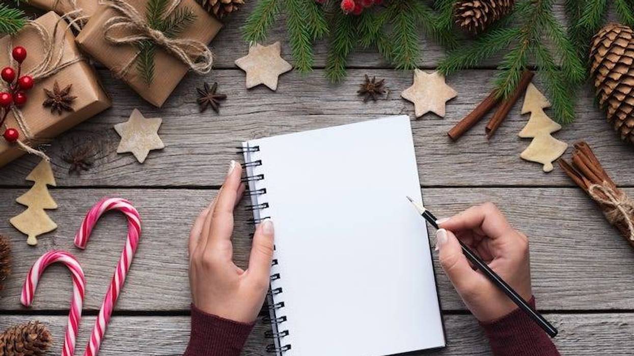 Christmas, List, Wish List, Wooden Table, Writing