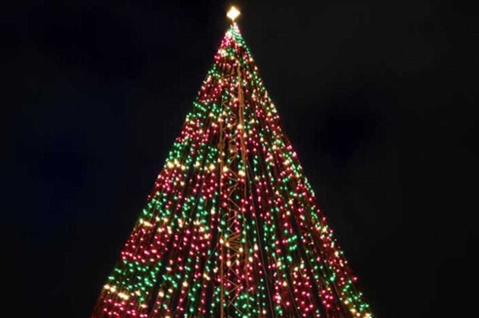 Christmas Tree at Point State Park