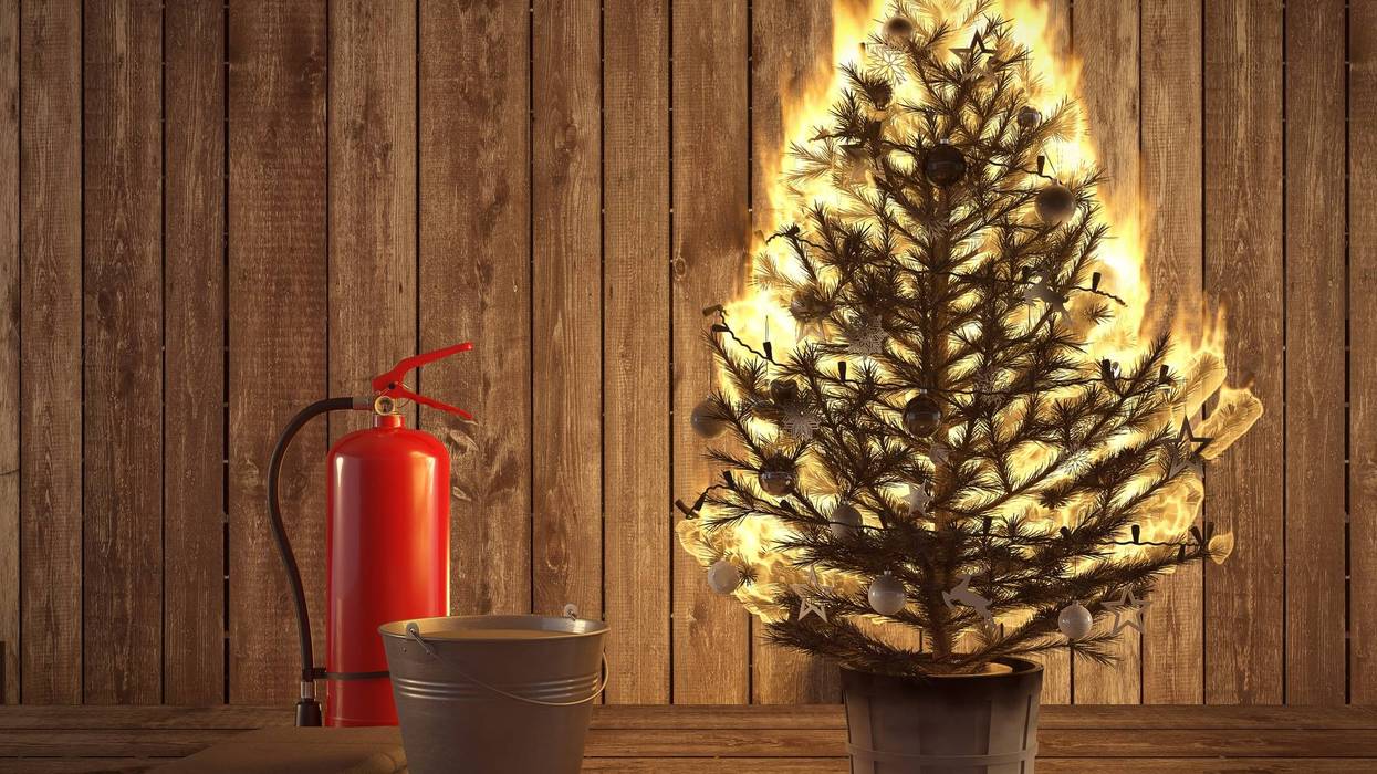 Christmas Tree Fire Hazard