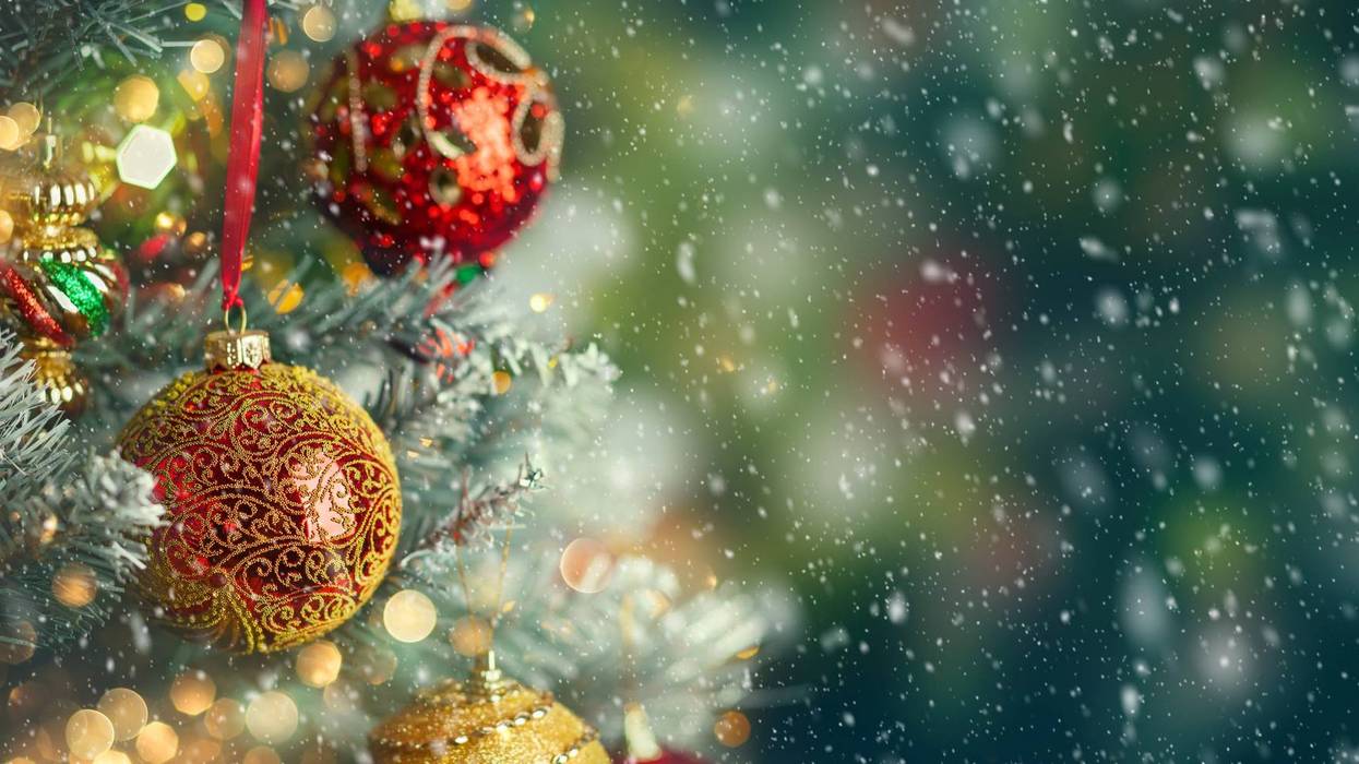 Christmas tree with ornaments