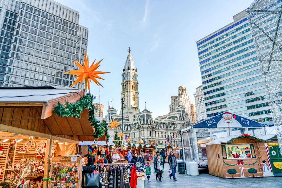 Christmas Village in Philadelphia