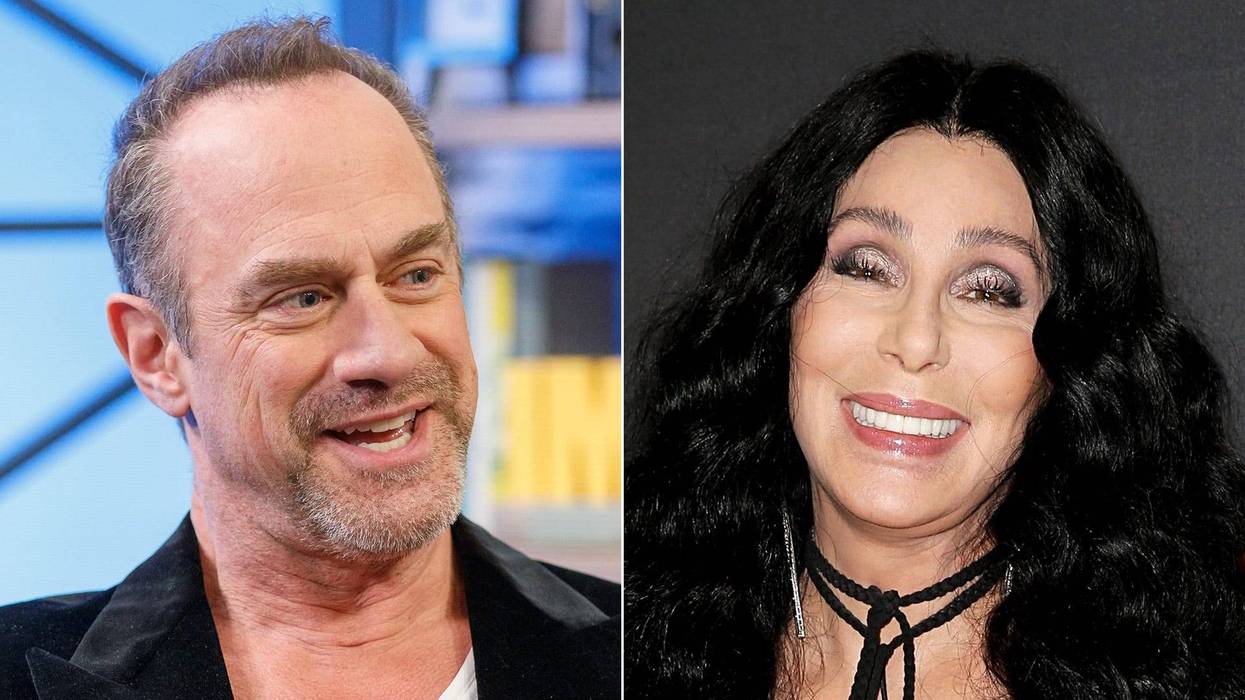 Christopher Meloni and Cher