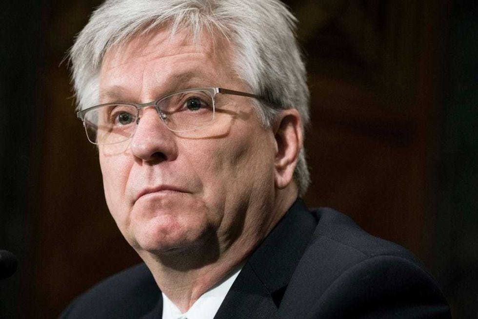 Christopher Waller testifies before the Senate Banking, Housing and Urban Affairs Committee during a hearing on their nomination to be member-designate on the Federal Reserve Board of Governors on February 13, 2020 in Washington, DC. (Photo by Sarah Silbiger/Getty Images)