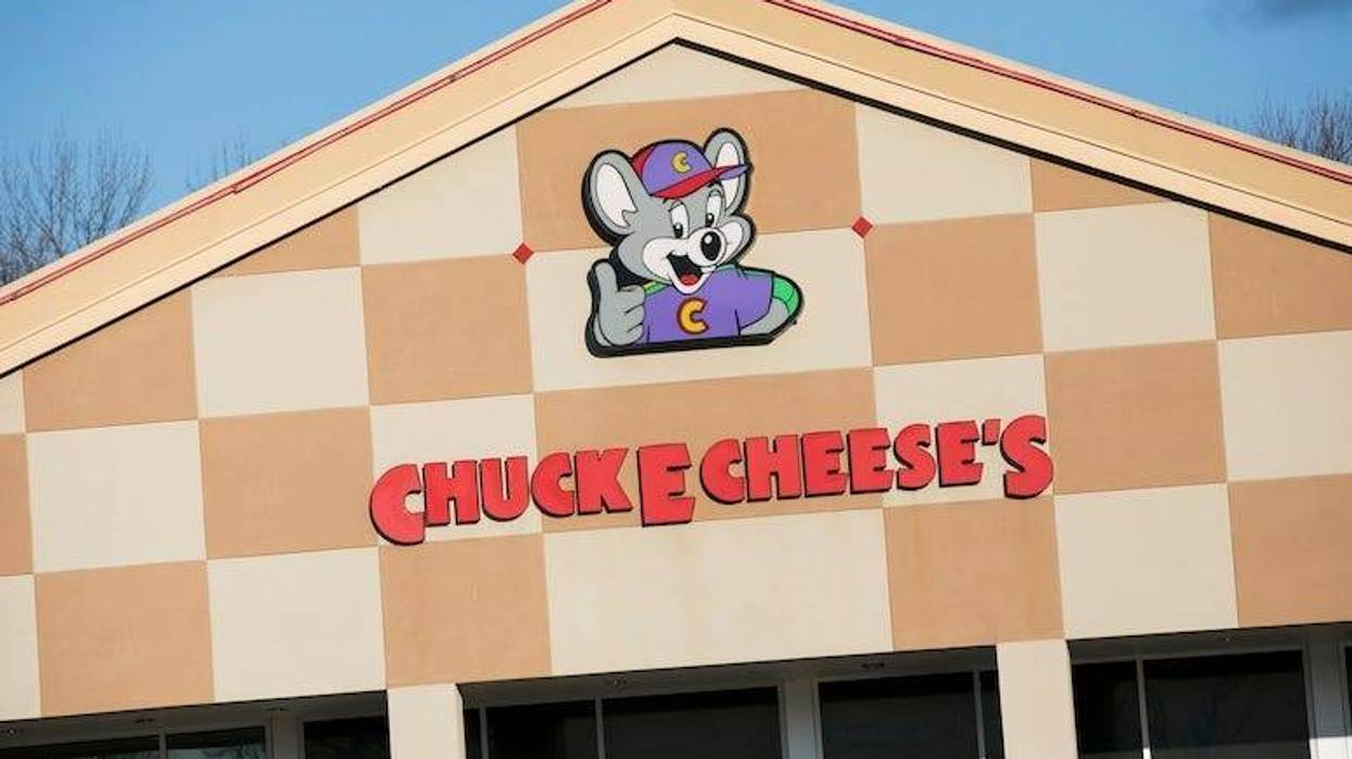 Chuck E. Cheese's, Restaurant, Exterior, Sign, Logo