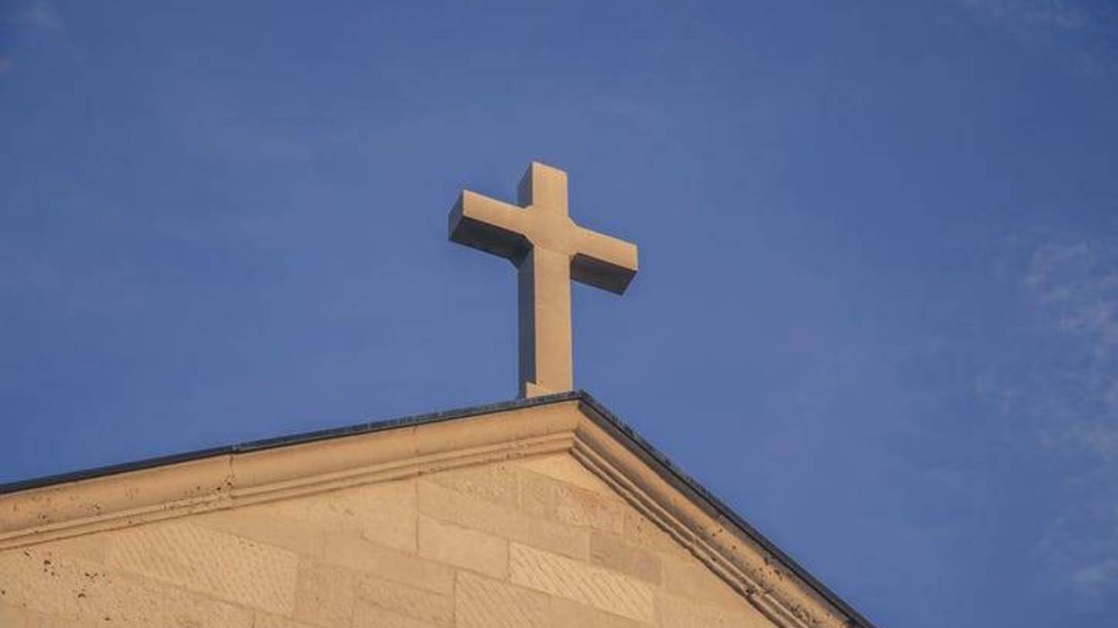 church in a stock image