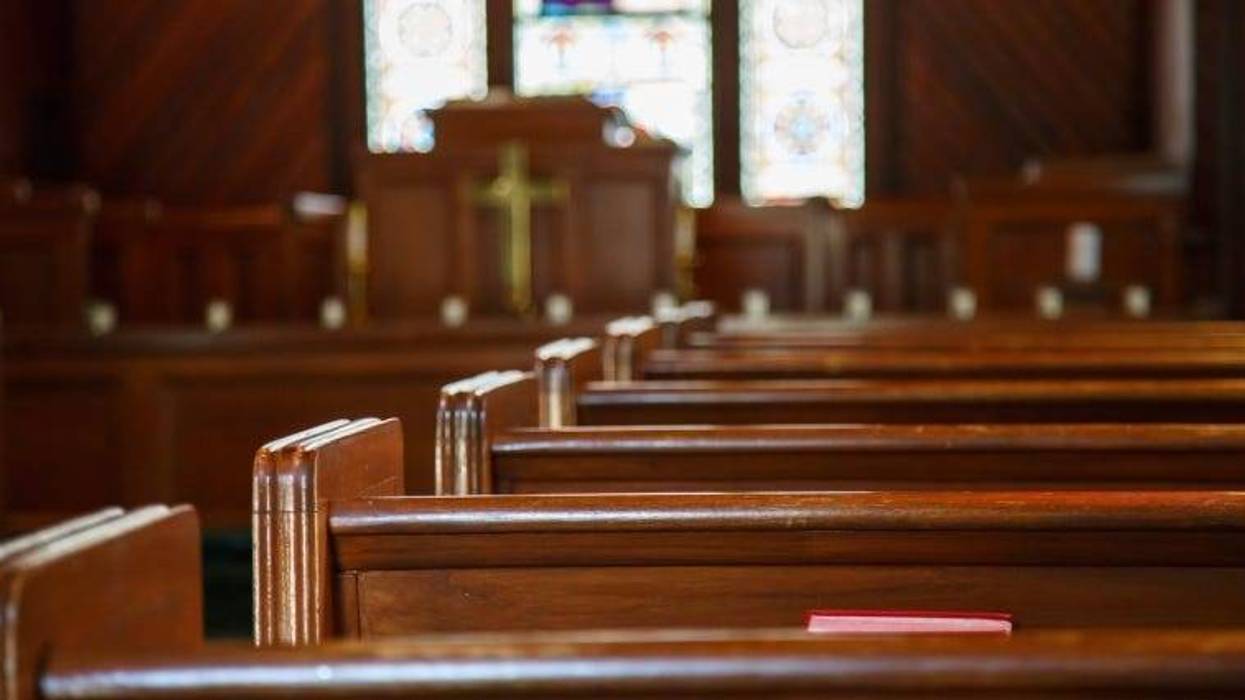 church pews