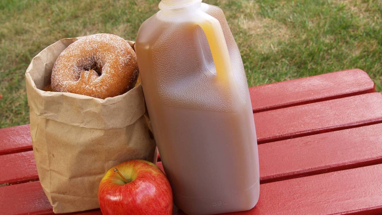 Cider and donuts