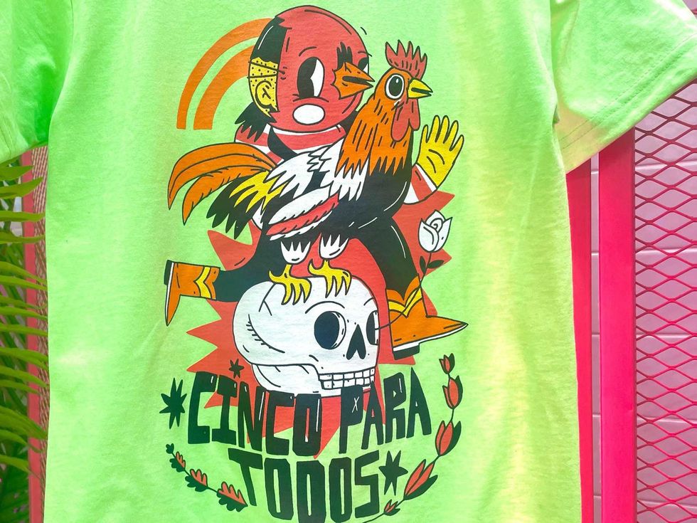 Cinco Para Todos design by Sentrock