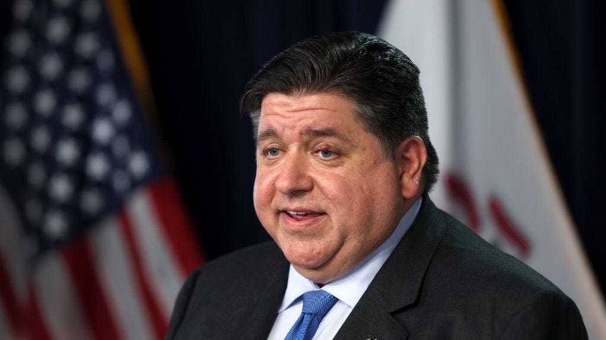 Citing substantial spread of the Covid-19 virus across the state, Illinois Governor J.B. Pritzker announces a statewide mandate requiring masks be worn in all Illinois public schools, preschool through high school, on August 04, 2021 in Chicago, Illinois. Masks will also be required in all long-term care facilities and vaccinations will be required for all state employees at congregate facilities