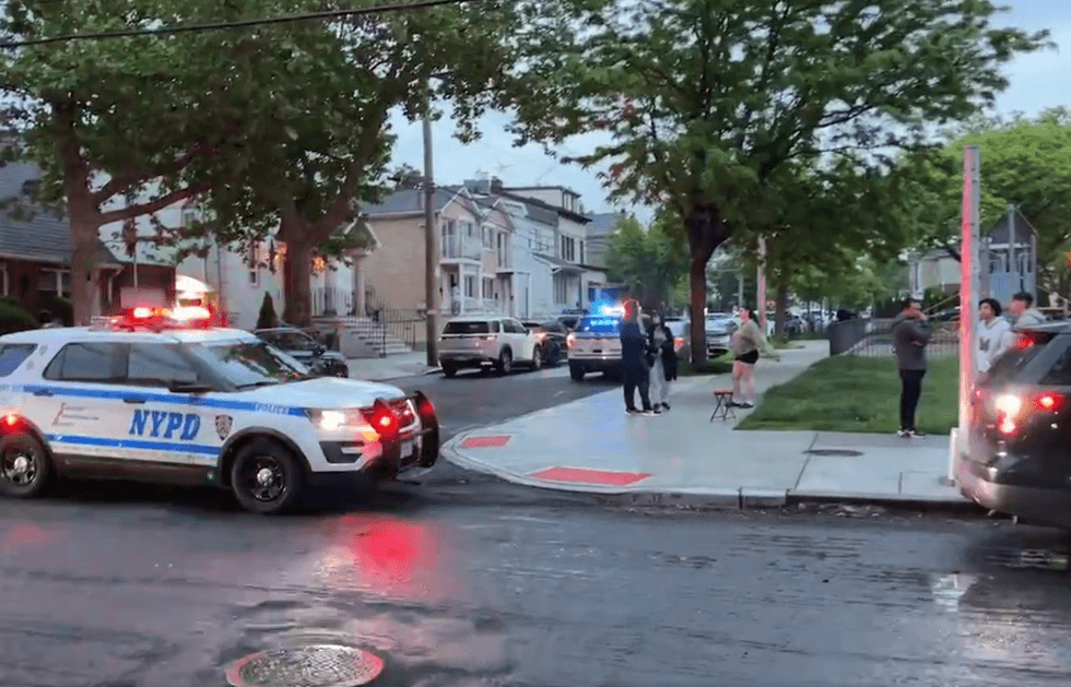 Citizen App footage from the scene of a collision that killed a 5-year-old boy on Saturday shows the NYPD response.