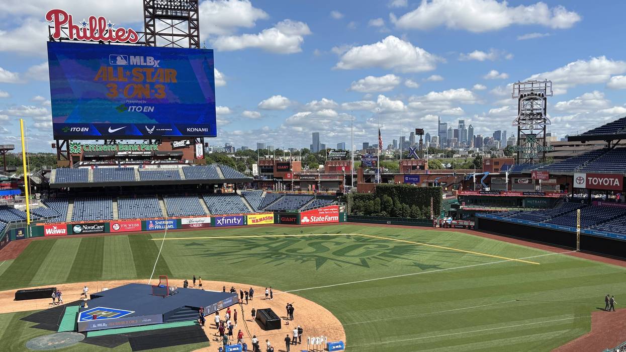 Citizens Bank Park is decorated for the 2026 MLB All-Star Game
