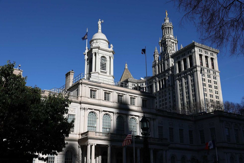 City Hall is seen on February 18, 2025