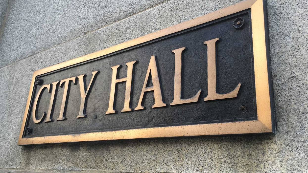 City Hall plaque