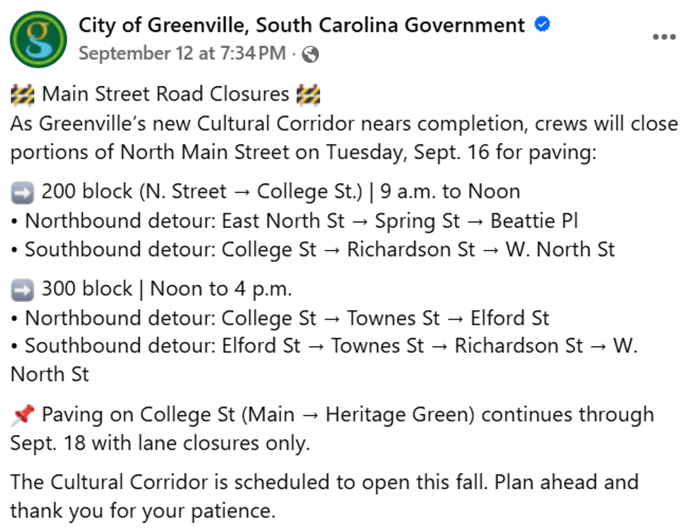 City of Greenville