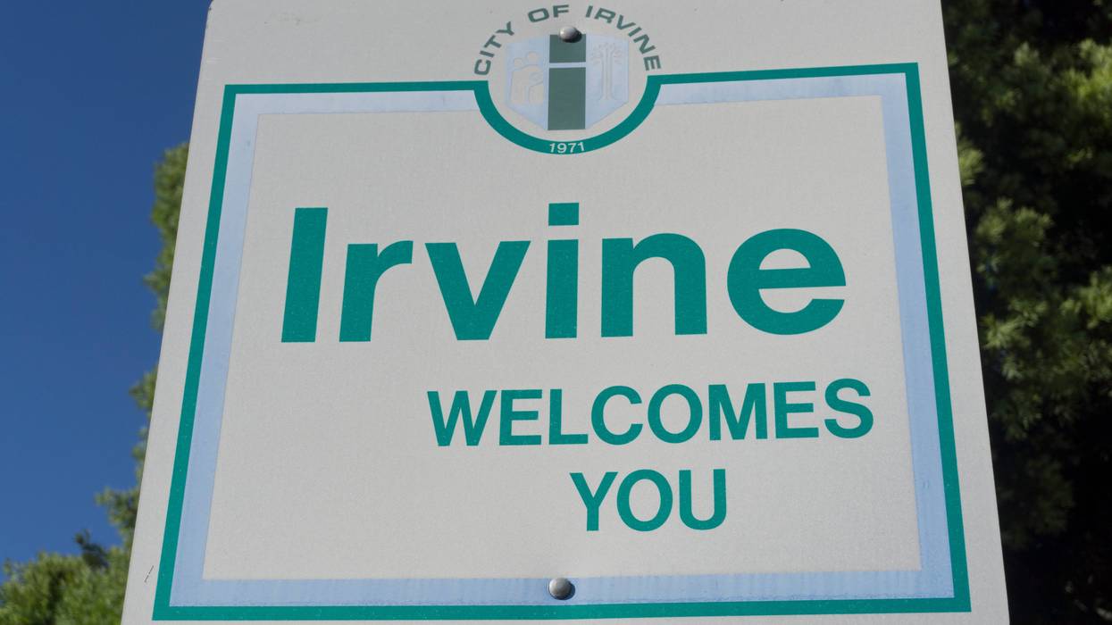 City of Irvine Sign
