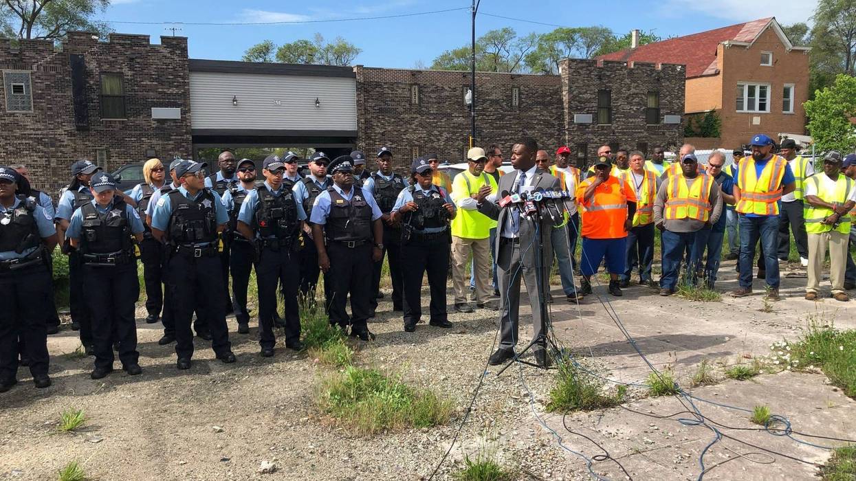 City workers fanned out Friday morning in the Roseland neighborhood for a day of cleaning up empty lots and offering services to residents. It’s the sixth Operation Clean Up of the summer.