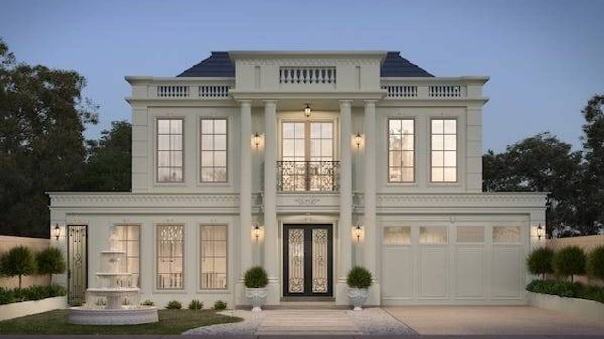 Classical residential façade