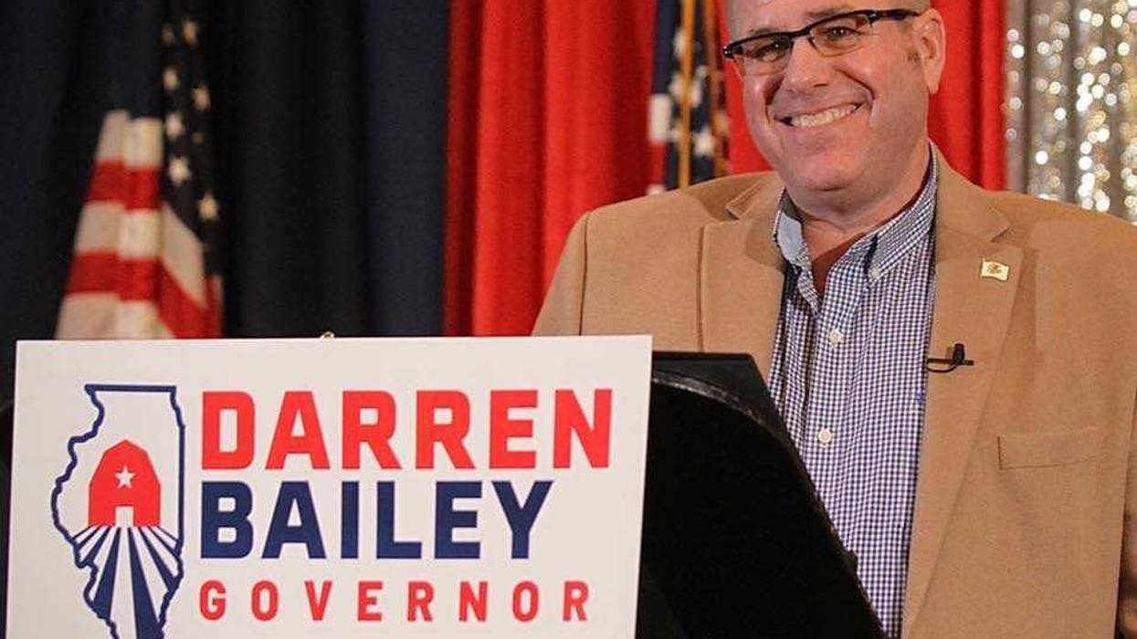 Clay County State Senator Darren Bailey is one of four high-profile candidates in the GOP primary race for governor.