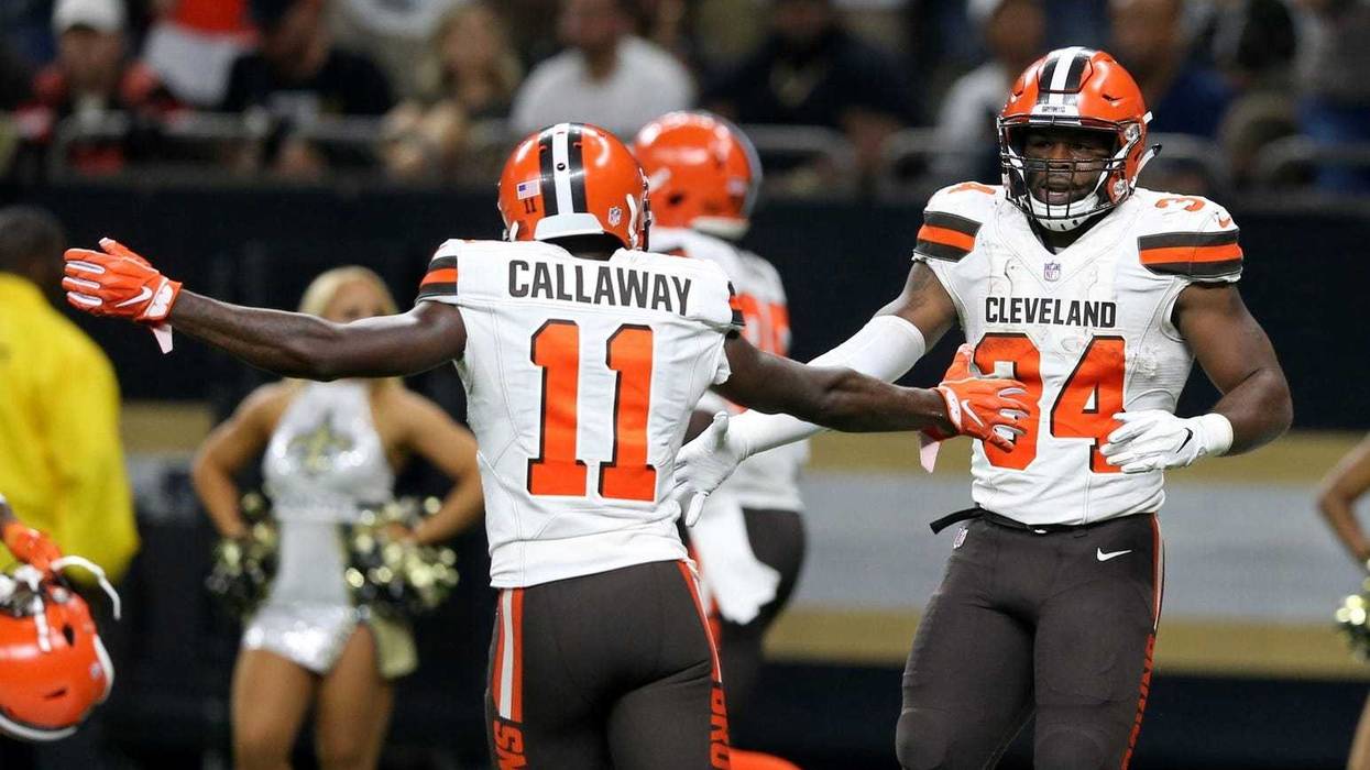 Cleveland Browns Antonio Callaway New Orleans Saints touchdown