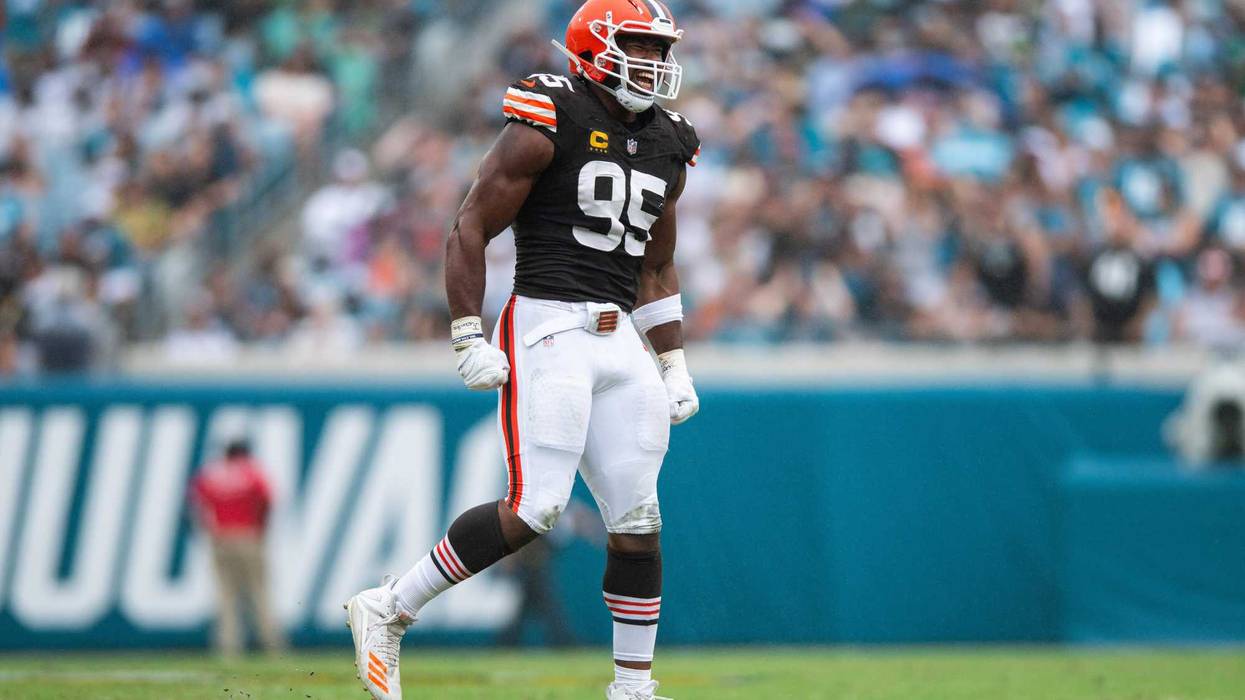 Cleveland Browns Defensive End Myles Garrett