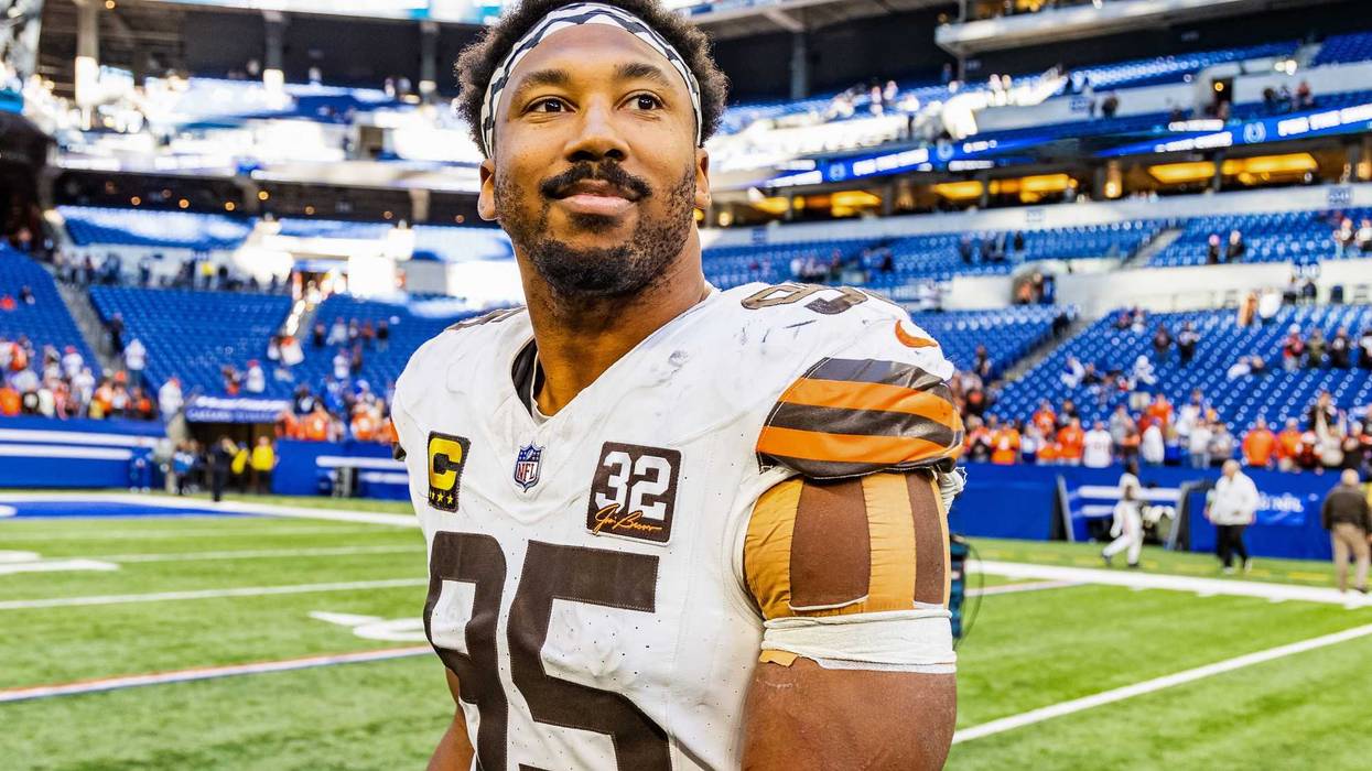 Cleveland Browns Defensive End Myles Garrett