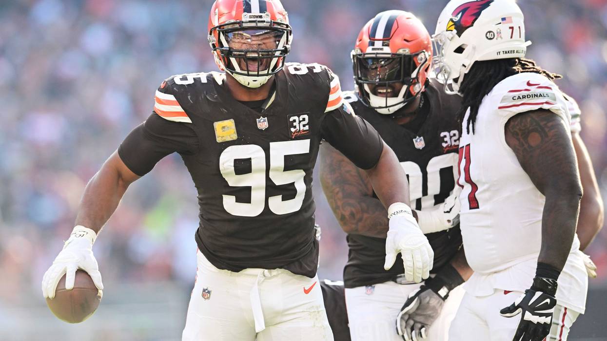 Cleveland Browns Defensive End Myles Garrett