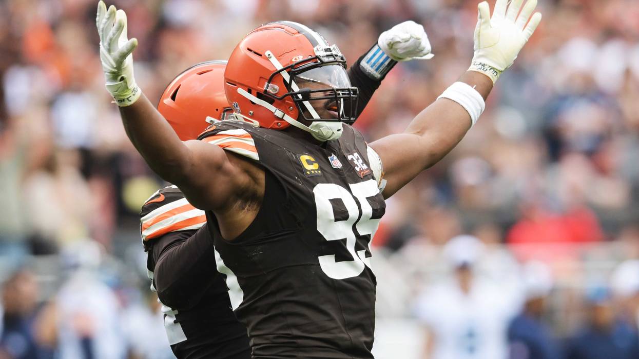 Cleveland Browns Defensive End Myles Garrett