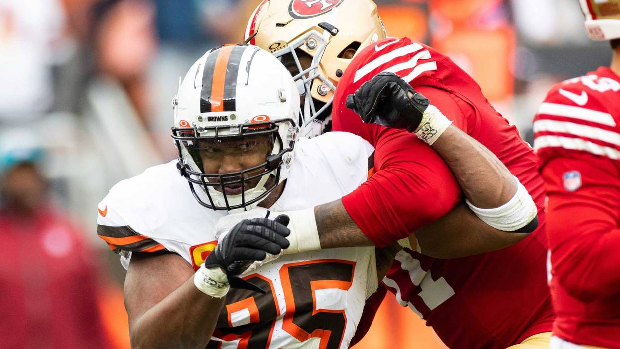 Cleveland Browns Defensive End Myles Garrett