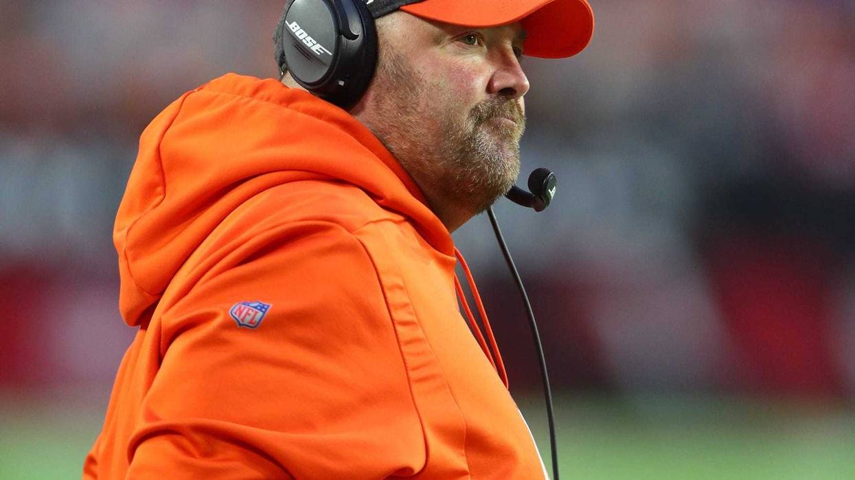 Cleveland Browns head coach Freddie Kitchens against the Arizona Cardinals at State Farm Stadium.