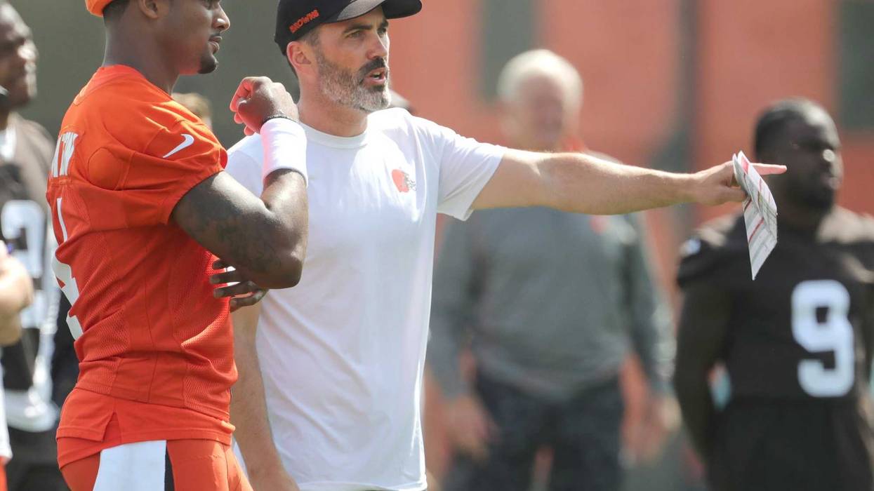 Cleveland Browns Head Coach Kevin Stefanski & Quarterback Deshaun Watson