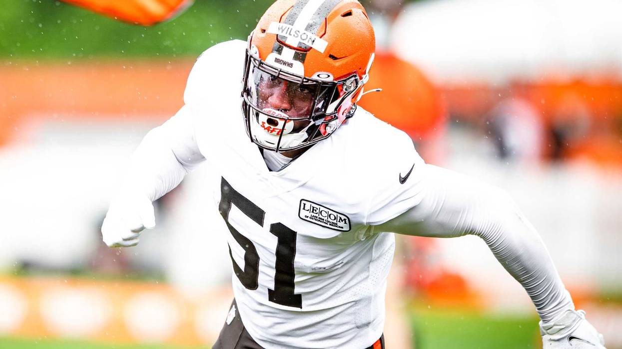 Cleveland Browns linebacker Mack Wilson