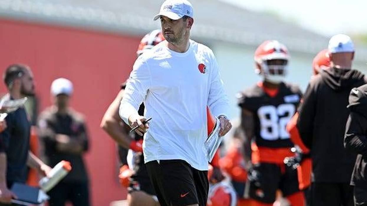 Cleveland Browns Offensive Coordinator Tommy Rees